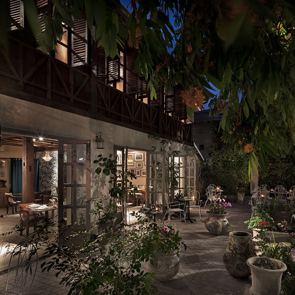 Front View of Gaspard Restaurant in Luang Prabang