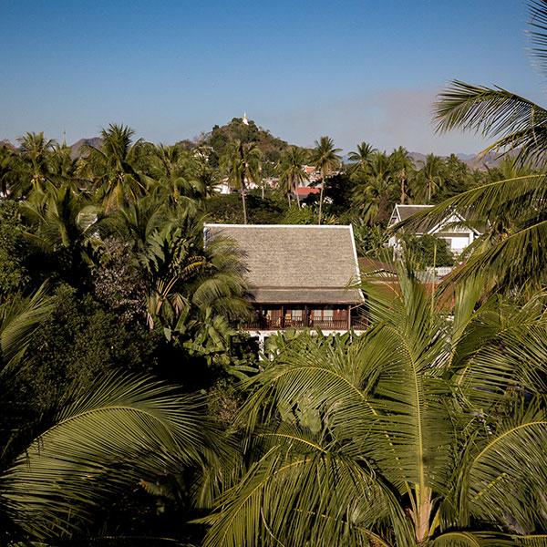Aerial view of Maison Dalabua Hotel